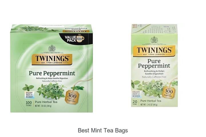 Top 15 Best Mint Tea Bags For Fresh Flavor