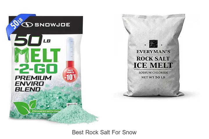 Top 15 Best Rock Salt For Snow That Melts Faster