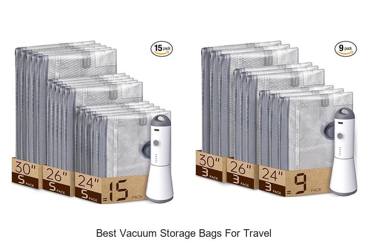 Top 15 Best Vacuum Storage Bags For Travel You Must See
