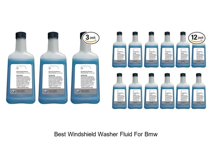 Top 15 Best Windshield Washer Fluid For BMW You Must Try