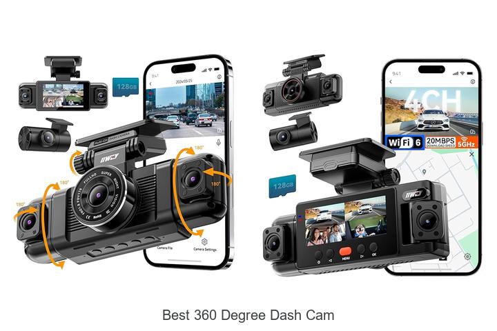 Top 15 Best 360 Degree Dash Cam You Can’t Miss