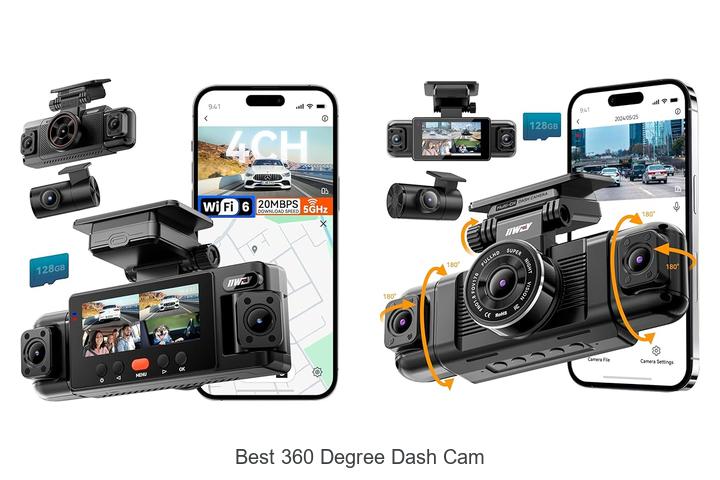 Top 15 Best 360 Degree Dash Cam You Must See Today