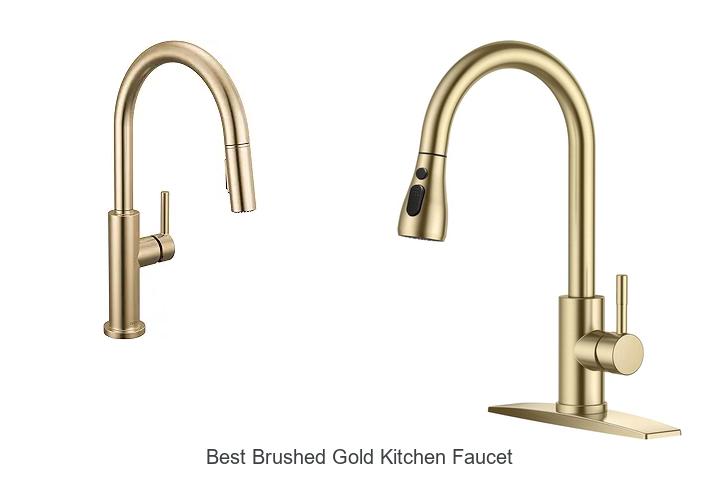 Top 15 Best Brushed Gold Kitchen Faucet for Luxury Style