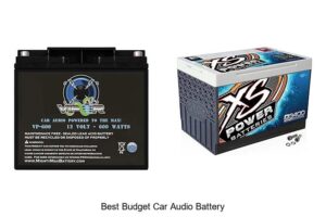 Top 15 Best Budget Car Audio Battery For Power & Sound