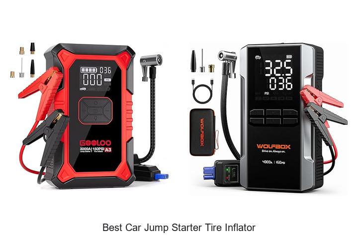 Top 15 Best Car Jump Starter Tire Inflator for You!