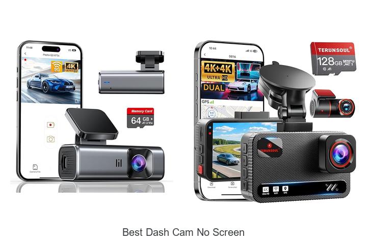 Top 15 Best Dash Cam No Screen For Ultimate Discreetness