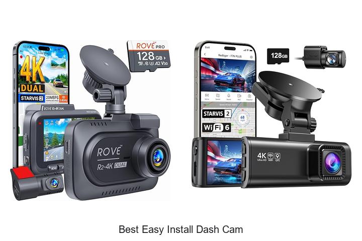 Top 15 Best Easy Install Dash Cam For Safe Driving