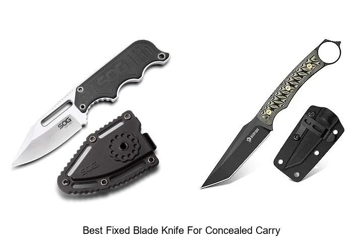 Top 15 Best Fixed Blade Knife For Concealed Carry Revealed