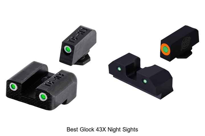 Top 15 Best Glock 43X Night Sights You Can’t Miss