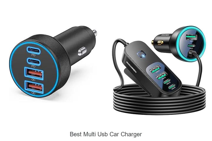 Top 15 Best Multi USB Car Charger for Quick Charging