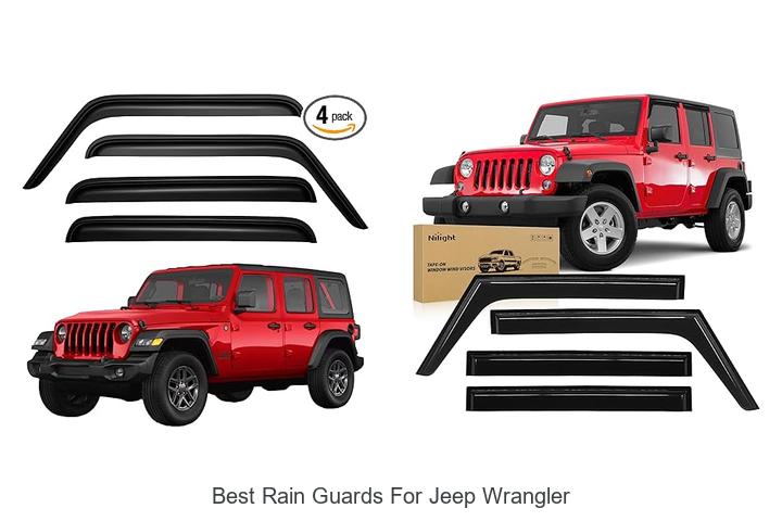 Top 15 Best Rain Guards For Jeep Wrangler To Protect & Style