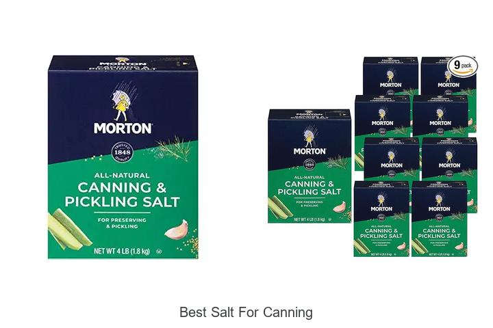 Top 15 Best Salt For Canning You Must Try Today