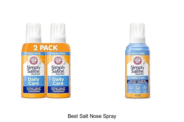 Top 15 Best Salt Nose Spray for Instant Relief