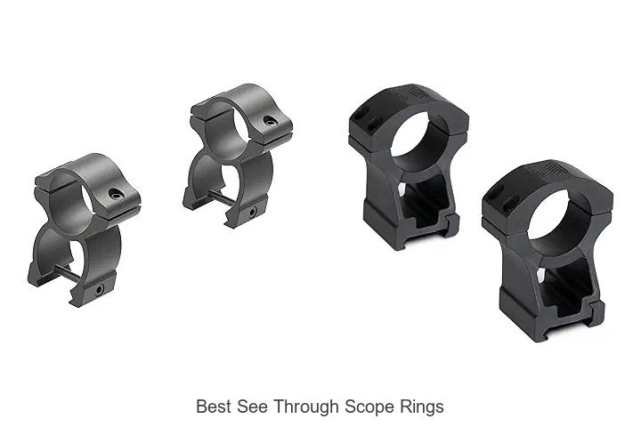 Top 12 Best See Through Scope Rings For Clear Shots