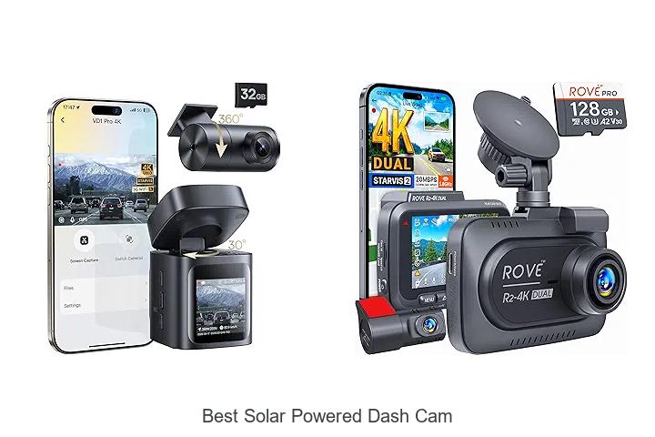 Top 15 Best Solar Powered Dash Cam You Must See Today