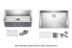 Top 15 Best Stainless Steel Kitchen Sinks Undermount You Must See