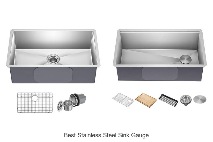Top 15 Best Stainless Steel Sink Gauge You Must See