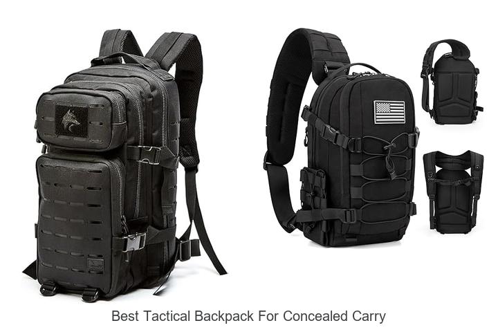 Top 12 Best Tactical Backpack For Concealed Carry – Must See