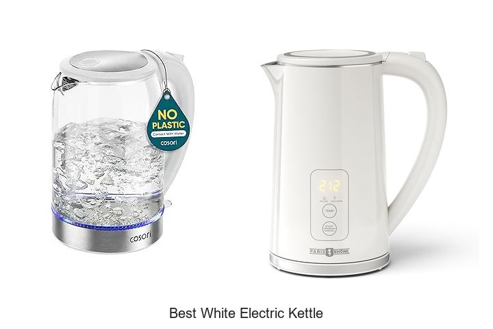 Top 15 Best White Electric Kettle for Fast Boiling
