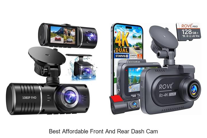 Top 15 Best Affordable Front and Rear Dash Cam Deals!