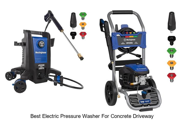 Top 15 Best Electric Pressure Washer for Concrete Driveway Revealed!