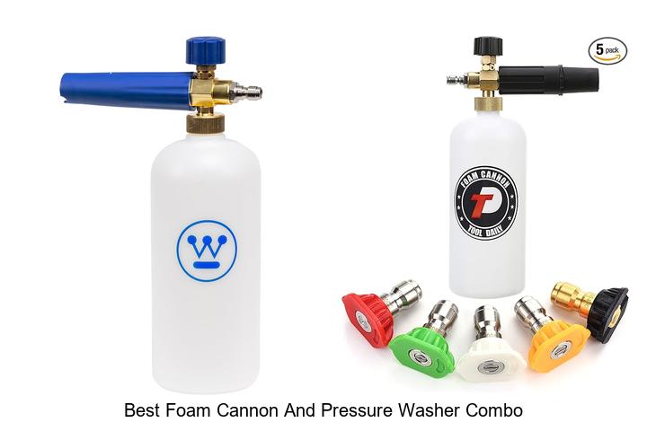 Top 15 Best Foam Cannon and Pressure Washer Combo Deals