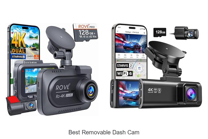 Top 15 Best Removable Dash Cam for Ultimate Security