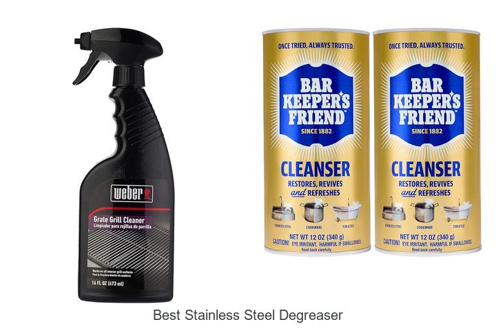 Top 12 Best Stainless Steel Degreaser For Sparkling Surfaces